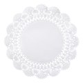 Brooklace 6" White Cambridge Lace Doilies 1000 PK 500235